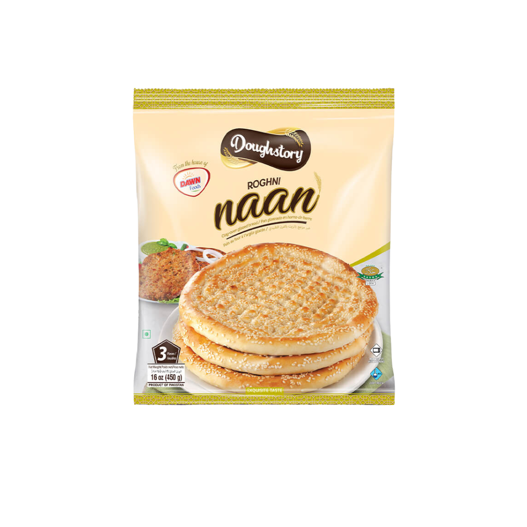 Dawn Doughstory Roghni Naan - 10x3pc (450g)