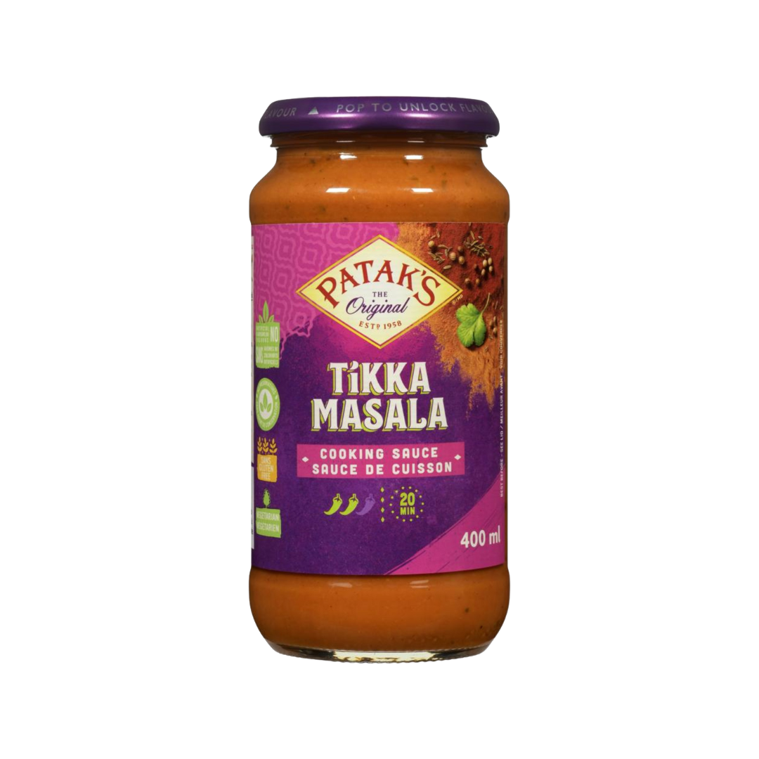 Pataks Tikka Masala Sauce - 6x400ml