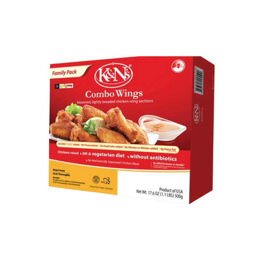 K&N's Combo Wings - 8x500g