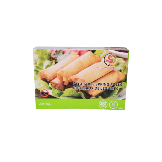 Red Dragon - Veggie Spring Roll (No MSG) - 10x40ctx25g