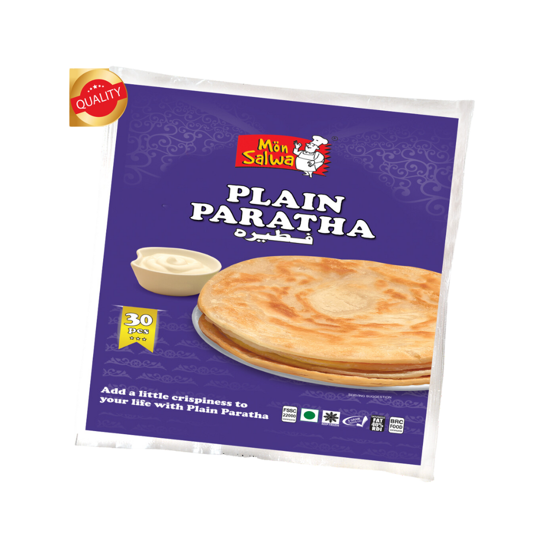 Mön Salwa Plain Paratha - 4x30pcs