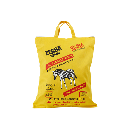 Zebra Sella Premium Basmati Rice - 10lb