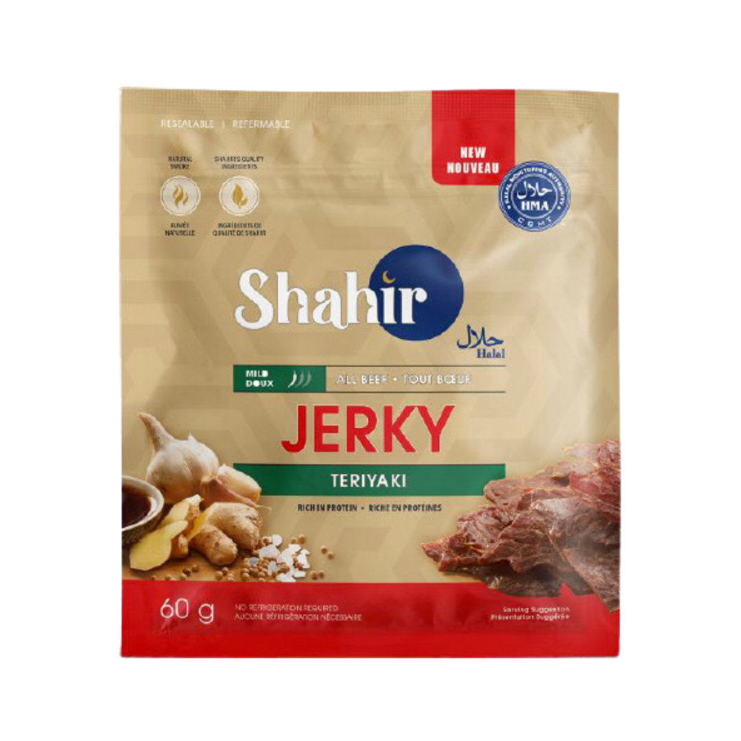 Shahir Beef Jerky Teriyaki - 12x60g