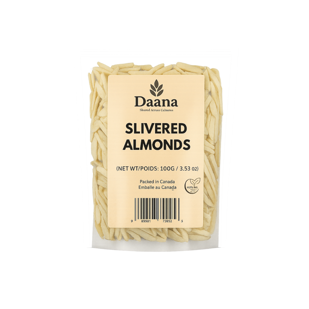 Daana Almond Silvered - 12x100g
