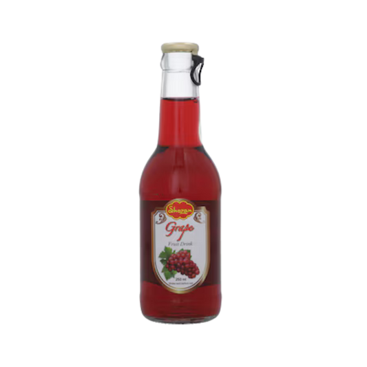 Shezan Grape Glass Bottle - 24x250ml