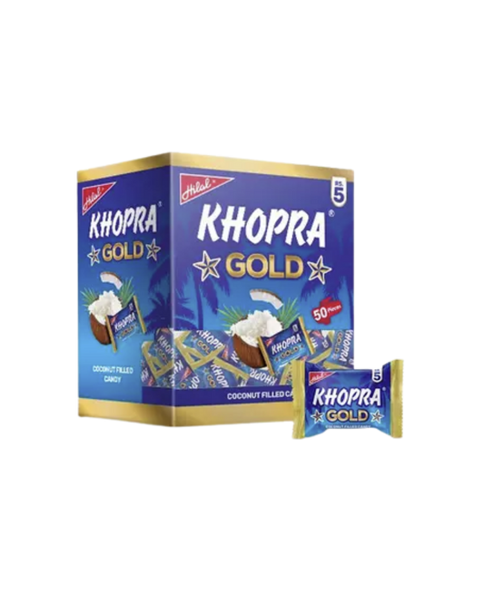 Hilal Khopra Candy Gold - 50pcsX18box