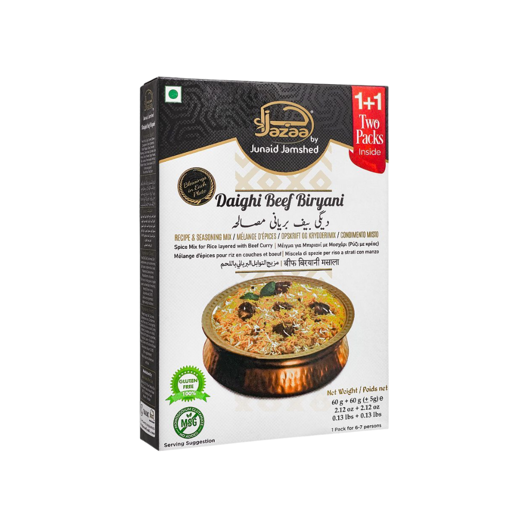Jazaa Deghi Beef Biryani - 12x120g