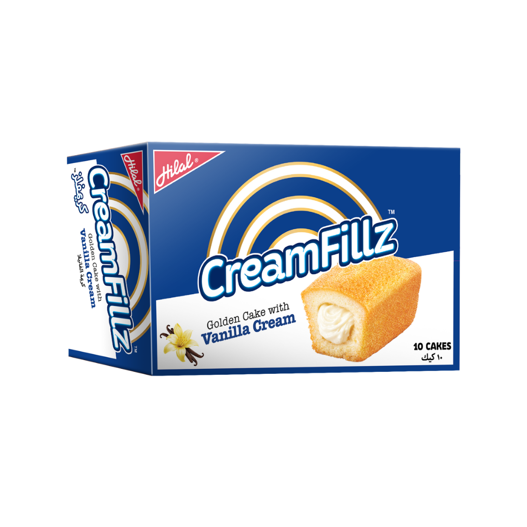Hilal CreamFillz (Vanilla Cream) - 10pcsX24box
