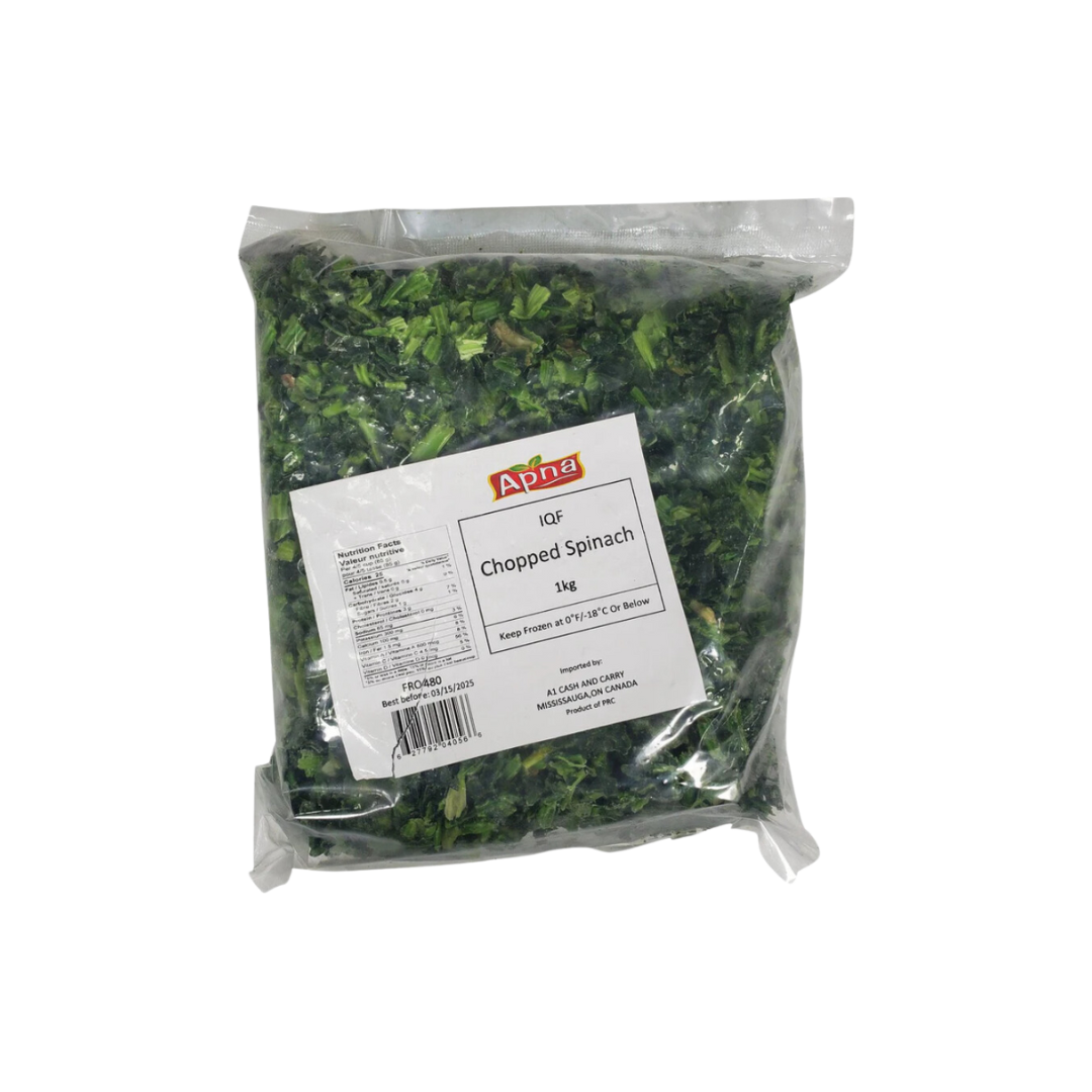 Apna - Chopped Spinach - 12x1kg