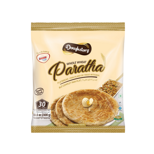 Dawn Doughstory Wholewheat Paratha - 4x30pc (2400g)