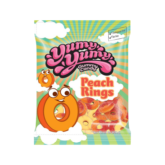 YumyYumy - Peach Rings - 12x128g