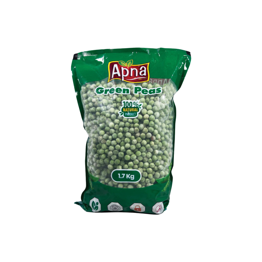Apna - Green Peas - Frozen - 6x1.7kg