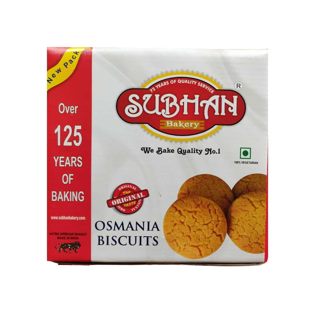 Subhan Osmania Biscuits - 12x600g