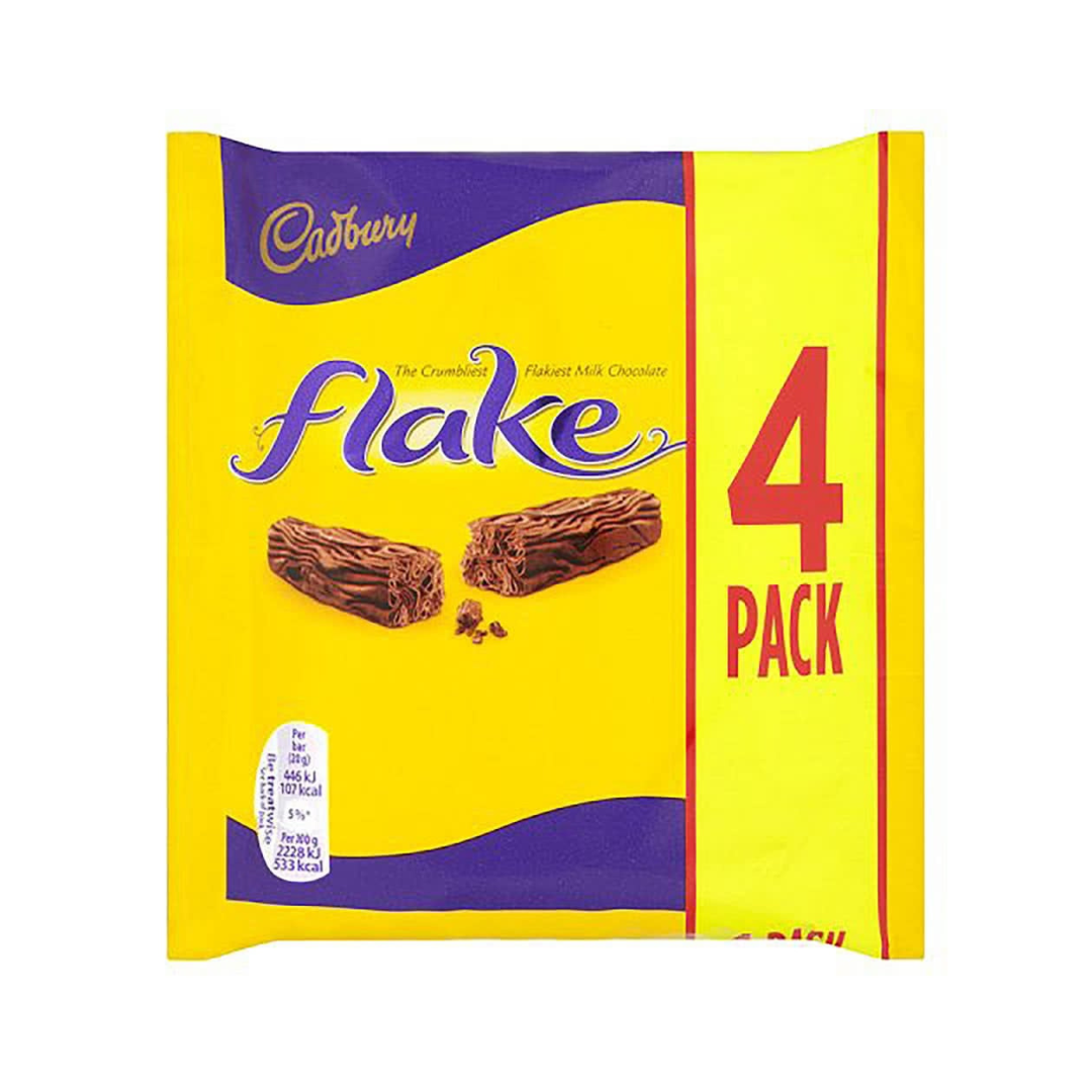 Cadbury Flake (Pack of 4) - 20x4x20g