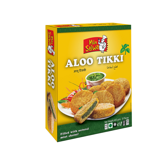 Mön Salwa Aloo Tikki Mint - 12x8pcs (400g)