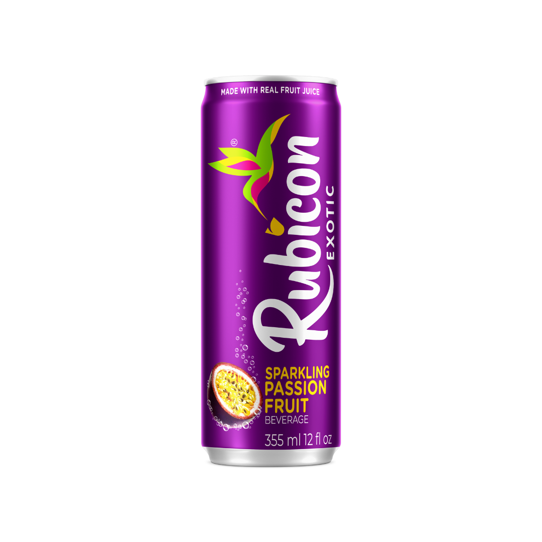 Rubicon Sparkling Passion Fruit Beverage - 12x355 ml
