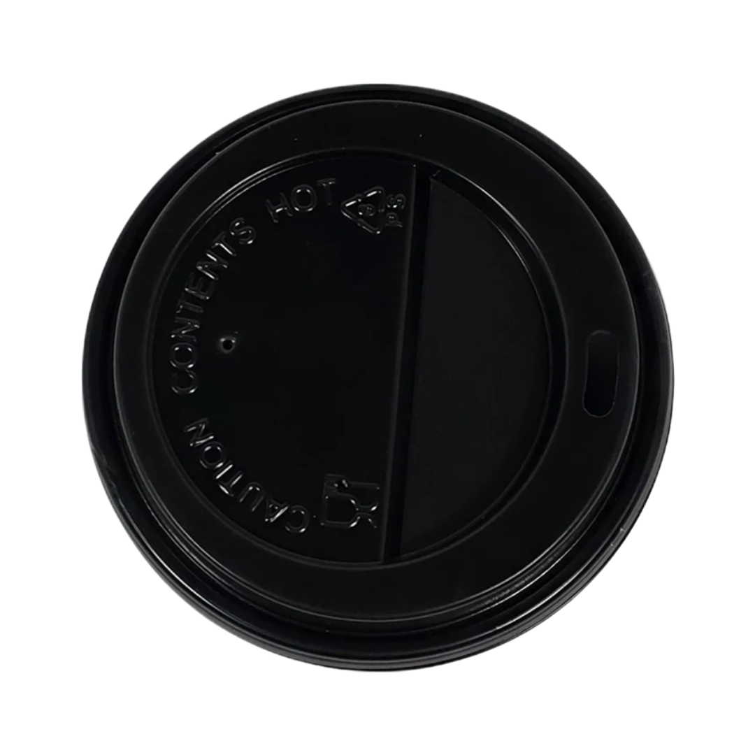 Morning Dew - White/Dome Lids for 8oz Hot Cup - 20x50ct