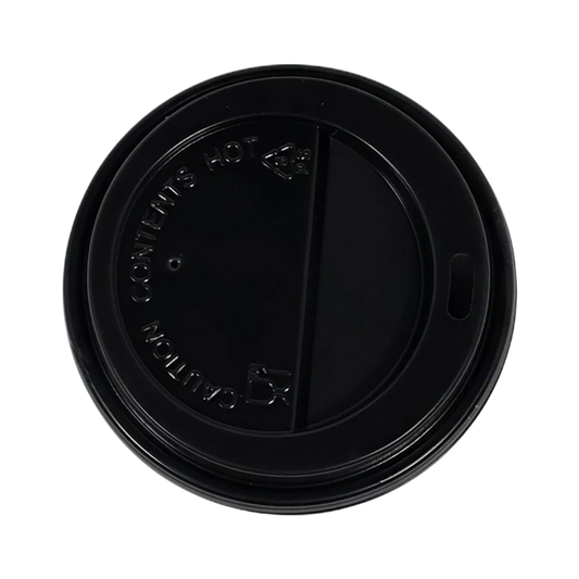 Morning Dew - White/Dome Lids for 8oz Hot Cup - 20x50ct
