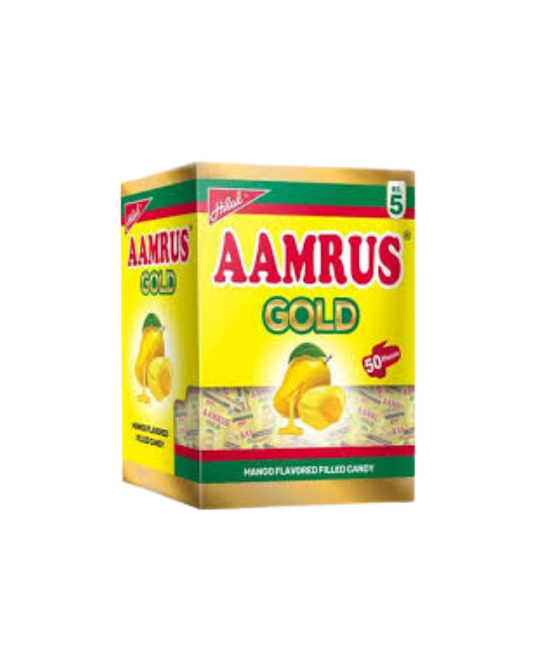 Hilal Aamrus Candy Gold -50pcsX18box