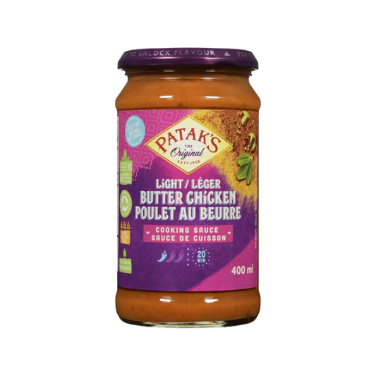 Pataks Lt Butter Chicken Sauce - 6x400ml