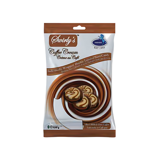 Swirly's Premium Hard candy Coffee Cream - 16x120g