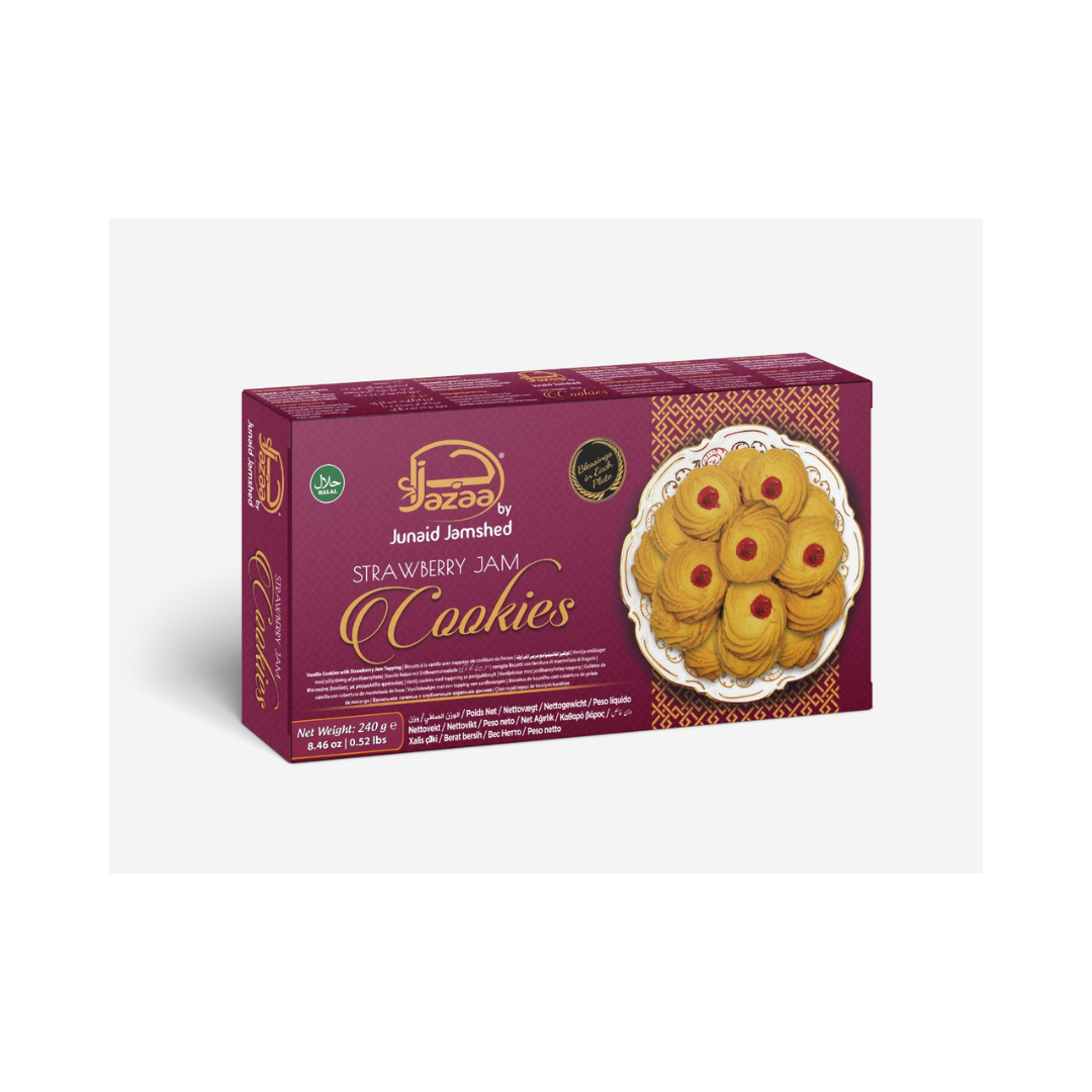 Jazaa Cookies Strawberry Jam - 24x240g