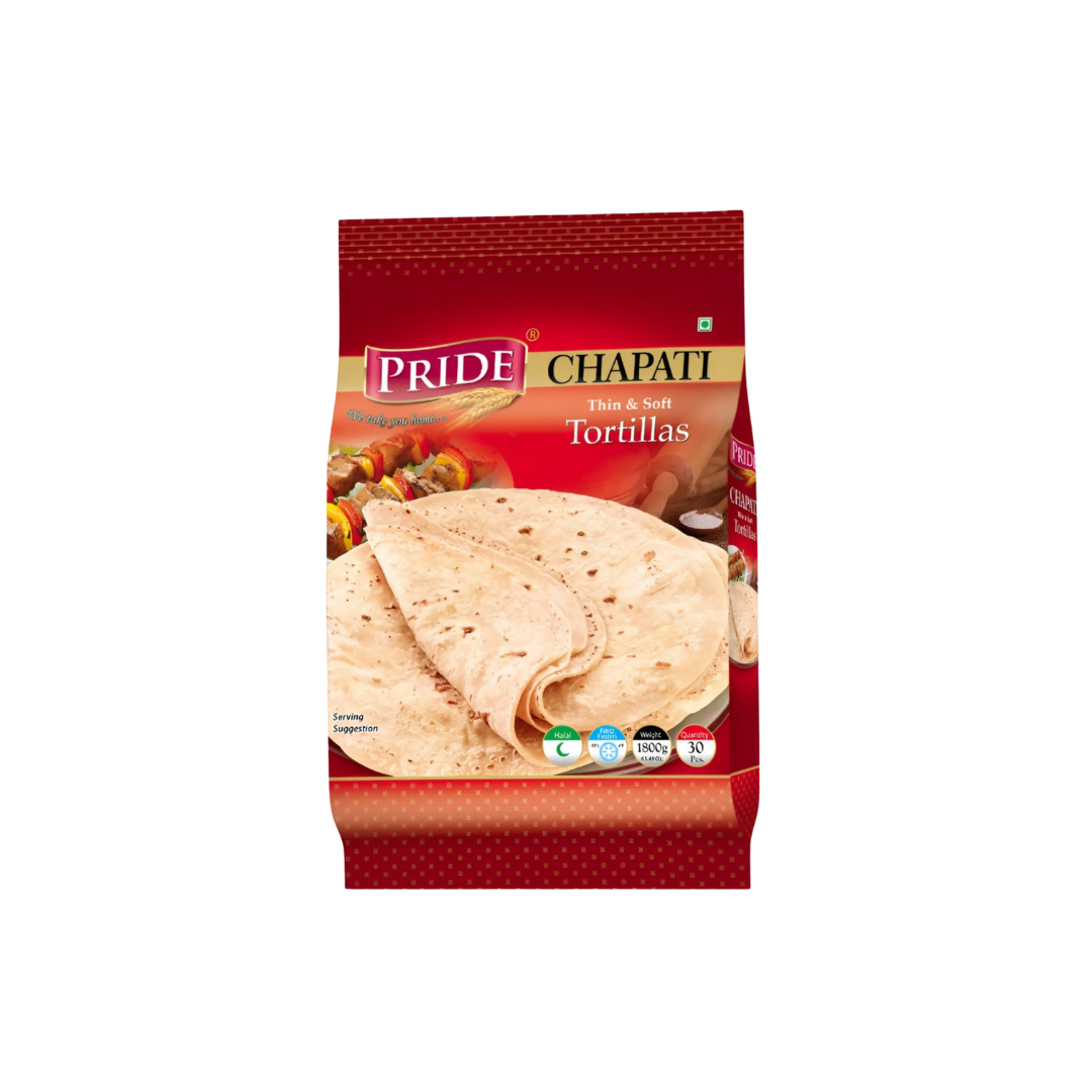 Pride Chapati XL Family Pack - 8x30pc
