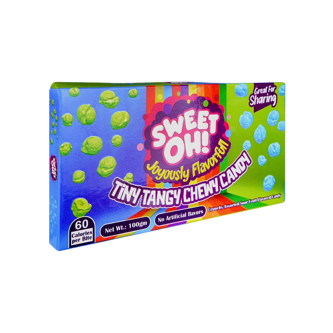 Sourleez Sweet ho Tiny Tangy Chew Candy - 12x140g