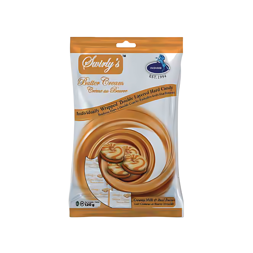 Swirly's Premium Hard candy Butter Cream - 16x120g