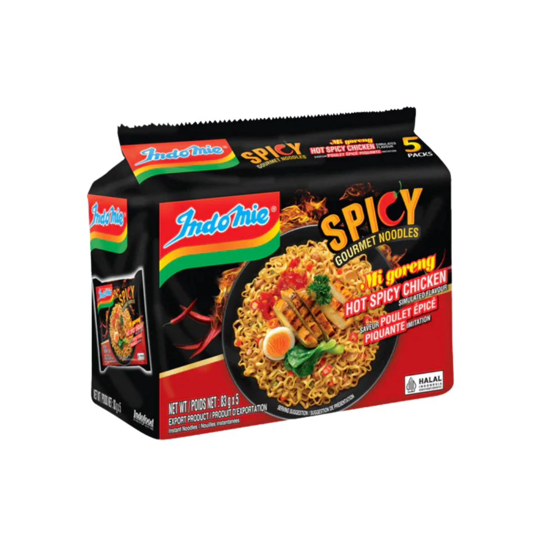Indomie Mi Goreng - Instant Noodles - Hot Spicy Chicken 6x5x80g
