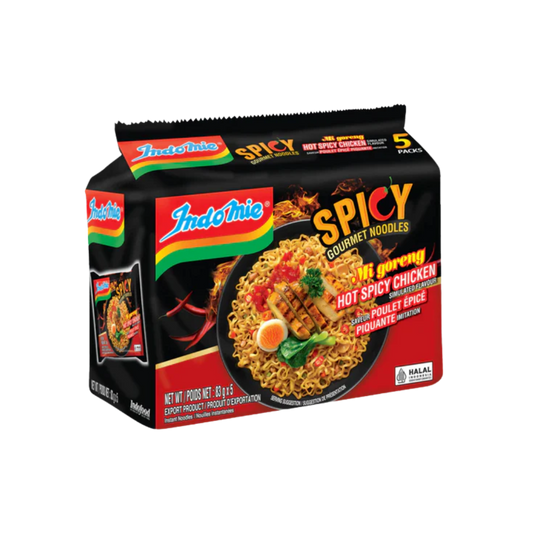 Indomie Mi Goreng - Instant Noodles - Hot Spicy Chicken 6x5x80g