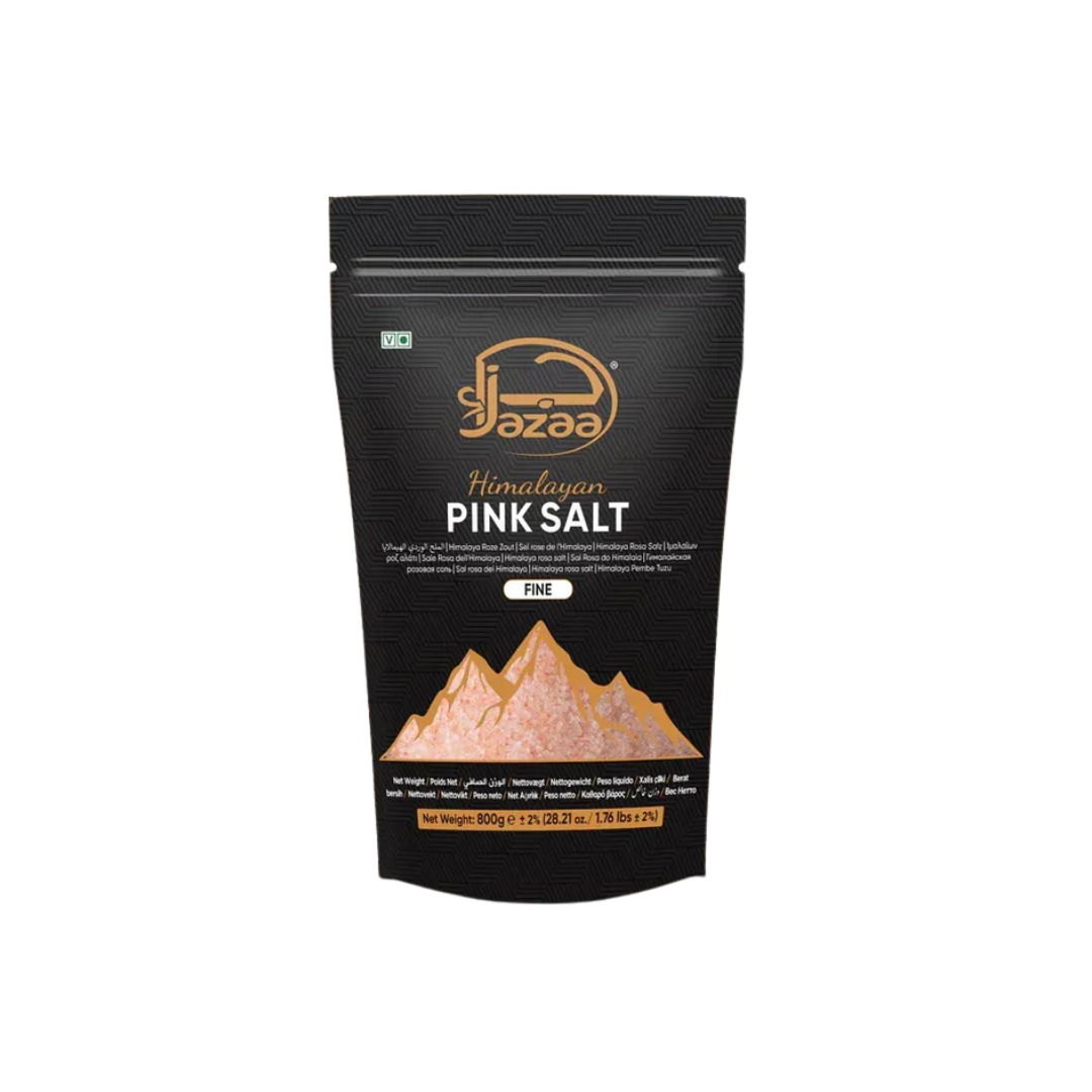 Jazaa Pink Salt Fine - 24 x 800g