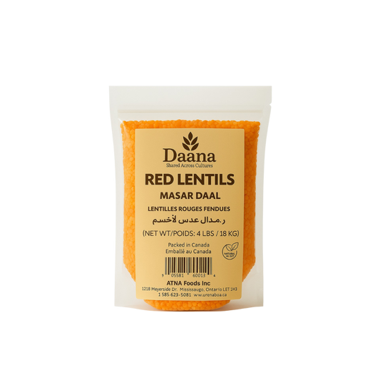 Daana Red Lentil (Masar Daal) - 10x4lbs