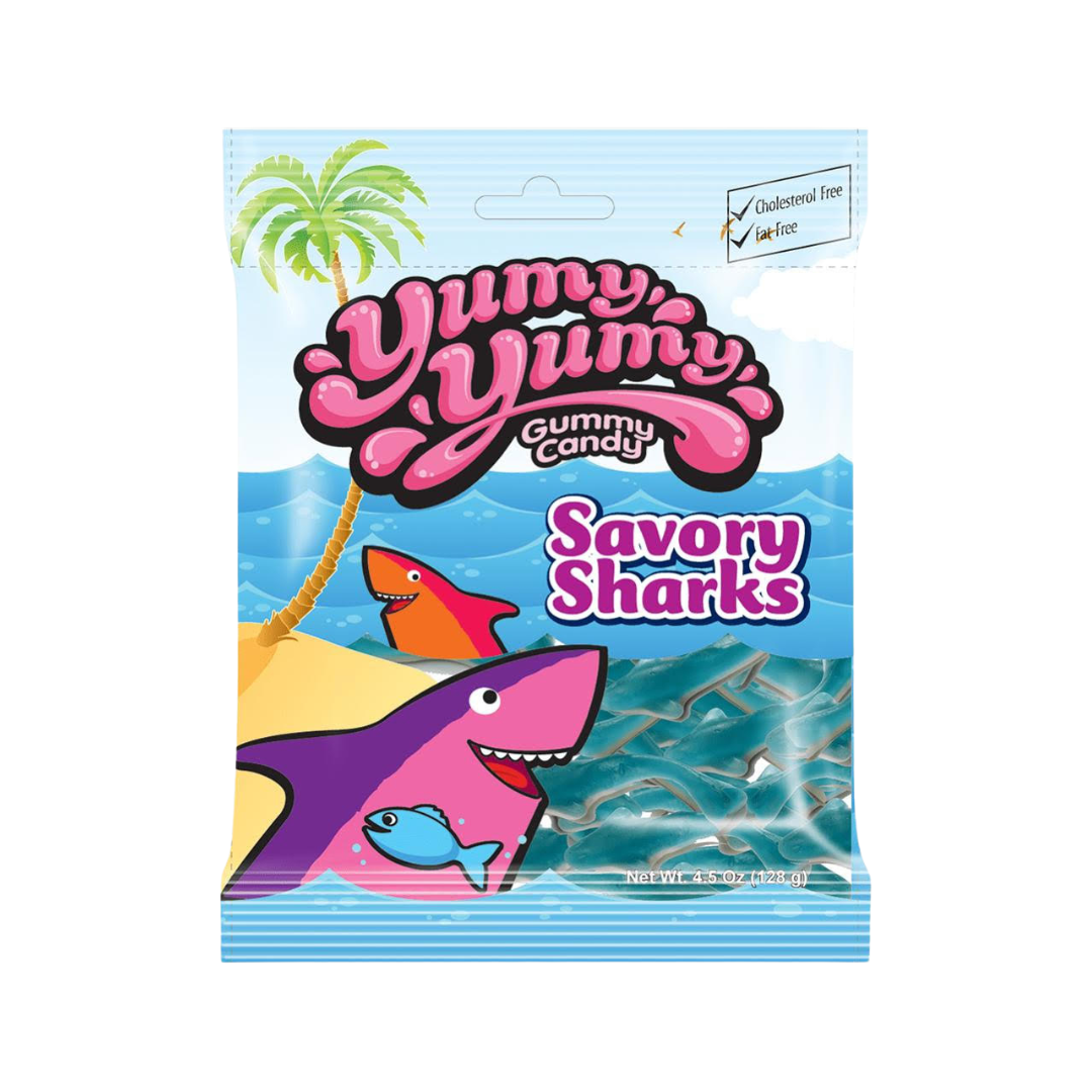 YumyYumy - Savory Sharks - 12x128g