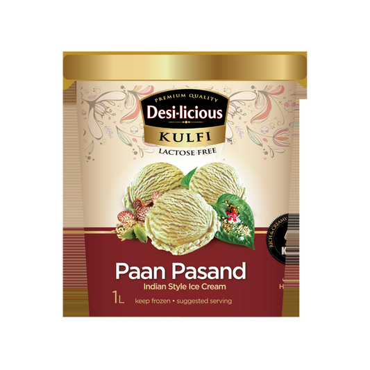 DesiLicious Kulfi Paan Pasand (Lactose Free) - 12x1L