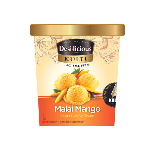 DesiLicious Kulfi Mango (Lactose Free) - 12x1L