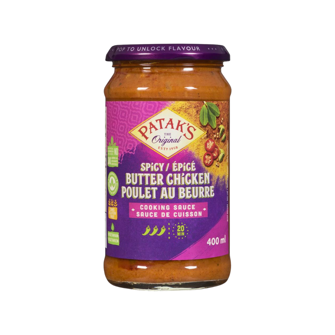 Pataks Spicy Butter Chicken Sauce - 6x400ml
