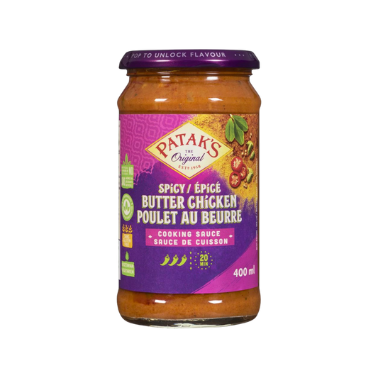 Pataks Spicy Butter Chicken Sauce - 6x400ml