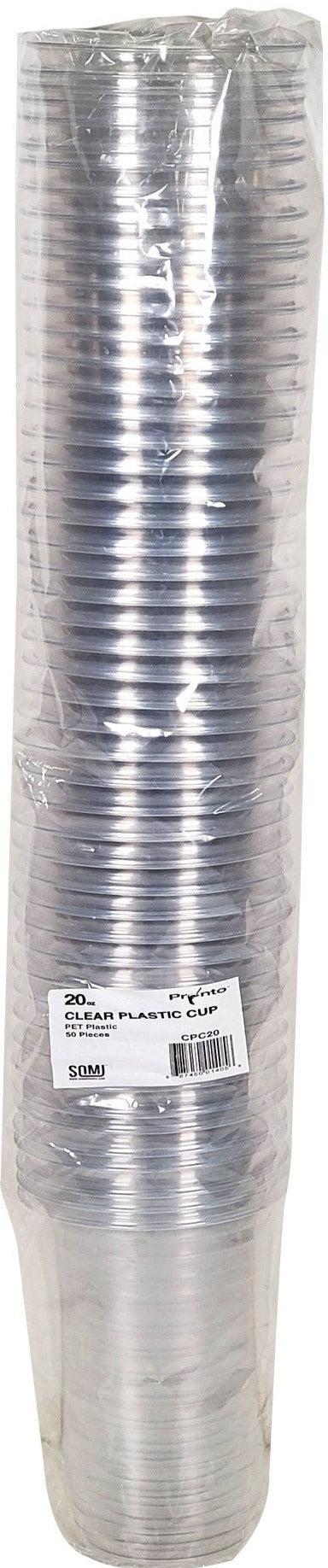 Morning Dew - 7oz Clear PET Cup - 78mm - CP7 - 20x50ct
