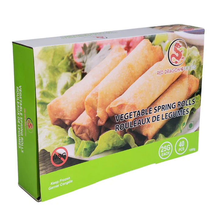 Red Dragon - Veggie Spring Roll (No MSG) - 10x40ctx25g