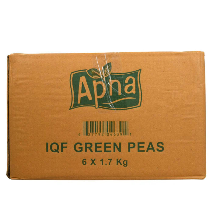 Apna - Green Peas - Frozen - 6x1.7kg