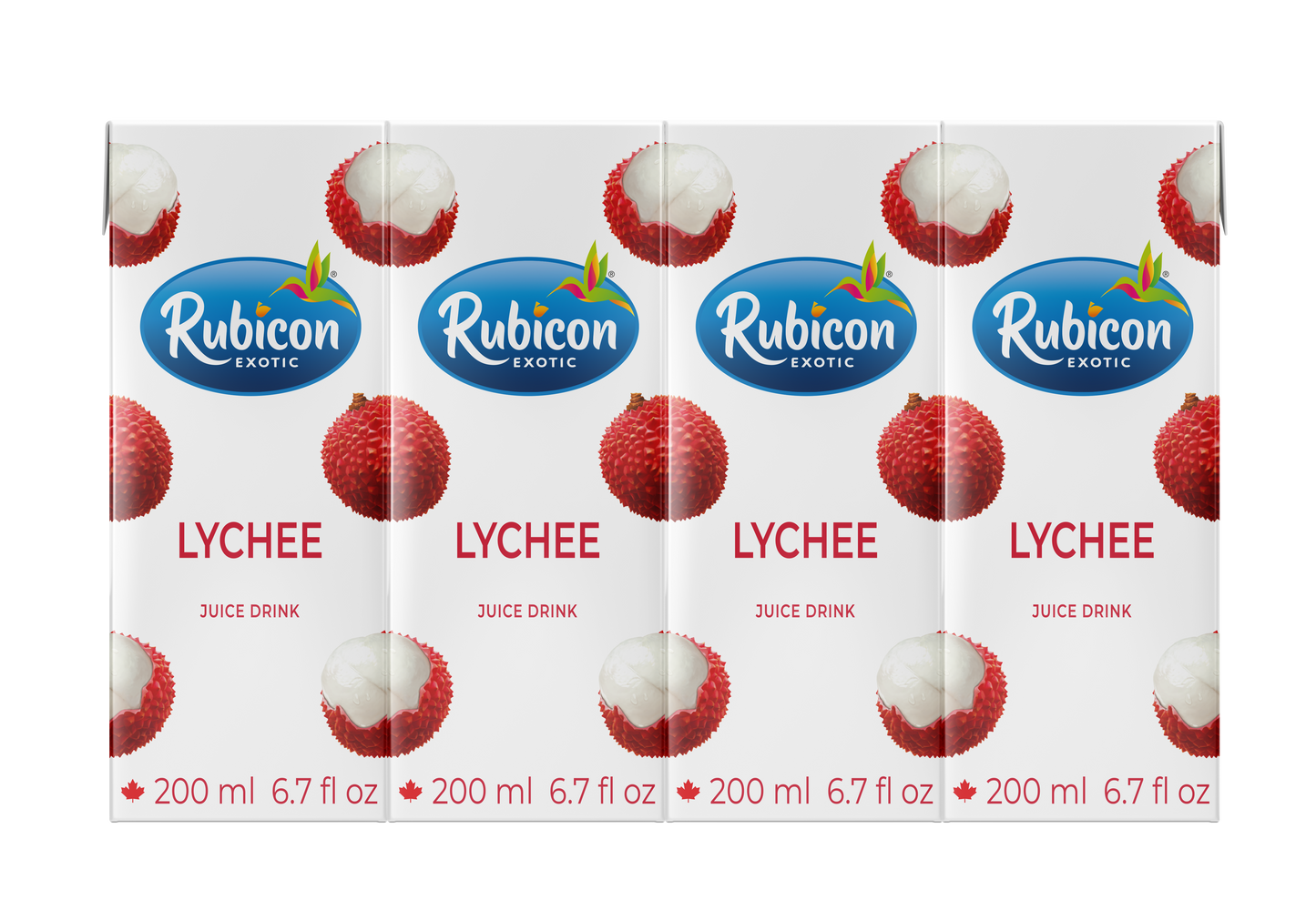 Rubicon Lychee Juice Drink - 8x4x200ml