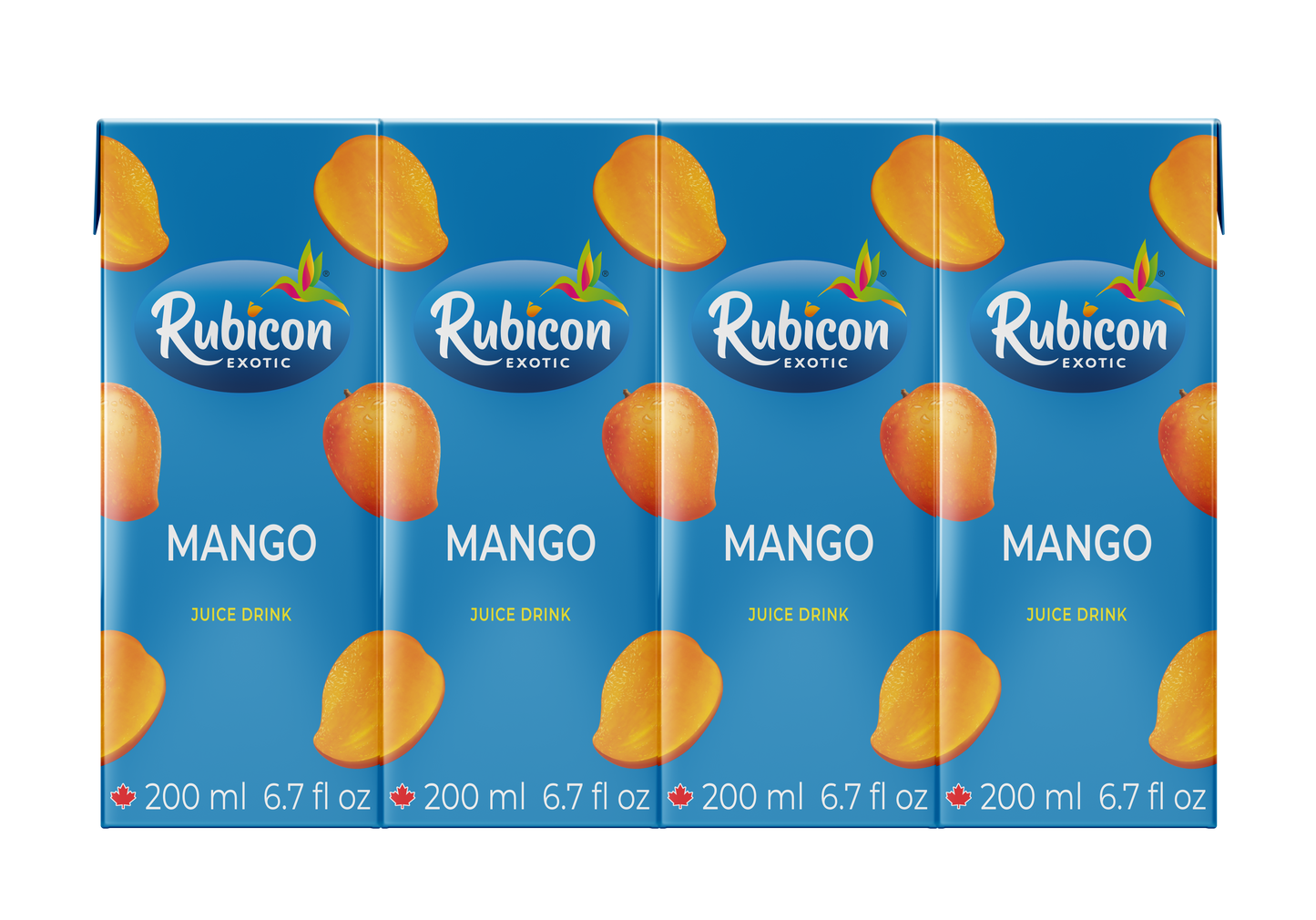 Rubicon Mango Juice Drink - 8x4x200ml